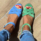 ☀️👡Step Into Summer In Style - Women's Hollow-Out Flat Sandals with Adjustable Buckle
