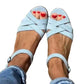 ☀️👡Step Into Summer In Style - Women's Hollow-Out Flat Sandals with Adjustable Buckle