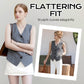🥳2026 HOT SALE🥳 Elegant Women's V-Neck Button Front Vest