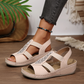 🌬️Summer Rhinestone Wedge Sandals for Women👣 Say Goodbye To Tired Feet This Summer!