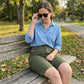 👖 Women's Solid Color Casual Shorts – Comfort Meets Chic!