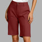 👖 Women's Solid Color Casual Shorts – Comfort Meets Chic!