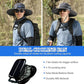 ☀️ Beat The Heat Anywhere –Wide-Brim Sun Hat with Solar-Powered Rechargeable Fan & Detachable Face Shield