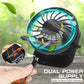 ☀️ Beat The Heat Anywhere –Wide-Brim Sun Hat with Solar-Powered Rechargeable Fan & Detachable Face Shield