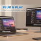 🖥️Exclusive 50% OFF | Wireless HDMI Transmitter & Receiver | Plug and Play 1080P/60Hz Screen Mirroring Adapter | Dual Screen for PC, Laptops & PS5⚡