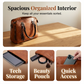 👜Women's PU Leather 4-Piece Handbag Set – Chic, Versatile & Timeless ✨