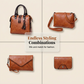 👜Women's PU Leather 4-Piece Handbag Set – Chic, Versatile & Timeless ✨