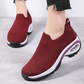 Women's Slip-On Knit Mesh Running Shoes
