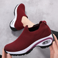 Women's Slip-On Knit Mesh Running Shoes
