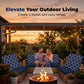 🪑🌿Patio Sofa Cushion Cover – Stretch, Water-Resistant ✨