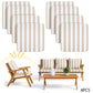 🪑🌿Patio Sofa Cushion Cover – Stretch, Water-Resistant ✨