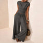 👗 LIMITED-TIME 58% OFF! 💥 Women's Crossover Top & Wide-Leg Pants Set – Chic, Flowing, Effortless Style ✨