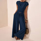 👗 LIMITED-TIME 58% OFF! 💥 Women's Crossover Top & Wide-Leg Pants Set – Chic, Flowing, Effortless Style ✨