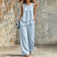 👗✨Women's Asymmetric Top & Wide-Leg Pants Set – Effortless Chic Wide-Leg Style🔥