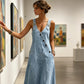 👗✨Women’s Stylish Asymmetrical Button Denim Dress – Effortless Everyday Chic🔥