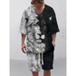 Men's Casual Top & Shorts 2-Piece Set