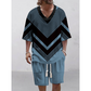 Men's Casual Top & Shorts 2-Piece Set