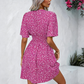 🌸☀️Women's Summer V-Neck Floral Dress – Flattering & Effortless Chic✨