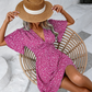 🌸☀️Women's Summer V-Neck Floral Dress – Flattering & Effortless Chic✨