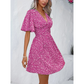 🌸☀️Women's Summer V-Neck Floral Dress – Flattering & Effortless Chic✨