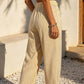 👖☀️Women's Striped Cropped Lounge Pants– Summer Comfort & Effortless Style✨