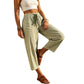 👖☀️Women's Striped Cropped Lounge Pants– Summer Comfort & Effortless Style✨