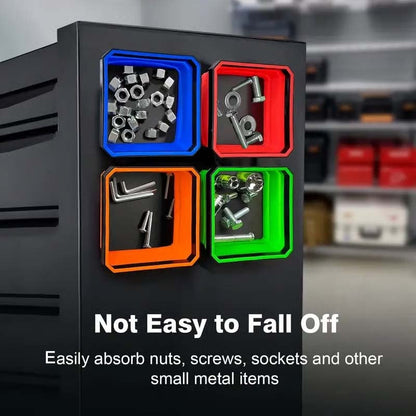 🔧🧲Collapsible Silicone Magnetic Parts Tray Set– Keep Screws & Tools Organised Like a Pro✨