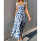🌸Women's Summer Elegant Floral Strap Dress – Effortless Summer Resort Style ✨