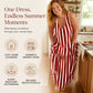 👗Women's Striped Sleeveless Maxi Dress– Effortless Summer Chic✨