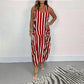 👗Women's Striped Sleeveless Maxi Dress– Effortless Summer Chic✨