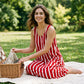 👗Women's Striped Sleeveless Maxi Dress– Effortless Summer Chic✨