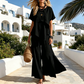 👗Women's Asymmetric Top & Slit Wide-Leg Pants Set– Elegant Statement Co-ord ✨