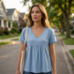🌸New Arrivals – Best Sellers-Women's Elegant V-Neck T-Shirt