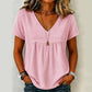 🌸New Arrivals – Best Sellers-Women's Elegant V-Neck T-Shirt