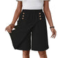 🩳 52% OFF NOW! ⏳ Women's Knee-Length Asymmetrical Wrap Shorts – Flowy & lightweight – Unique Wrap Design, Perfect For Summer Or Resort Style – Comfortable And Chic 🌸✨