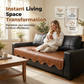 🛋️Waterproof Faux Leather Sofa Seat Cover – Anti-Scratch Non-Slip Couch Guard ✨