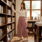 👖Women's Cropped Wide-Leg Cargo Pants – High Waist Street Style Trousers ✨