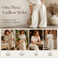 👗Women's Short Sleeve Mock Neck Wide-Leg Jumpsuit – Elegant All-in-One Outfit ✨
