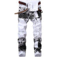 📢📢50% OFF !! ⏰Men's Trendy Camo Slim Jeans– Bold Style & Everyday Comfort