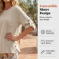 👚 50% OFF NOW! 🌿Women's Cotton Linen Half Sleeve Top ＆ Pants Set – Breathable & lightweight – Perfect for summer, office or casual days – relaxed fit with natural texture 🌸✨