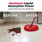 🧹🧼 Chenille Spin Mop Head Replacement – Ultra-Absorbent Microfiber Refill Pads | Wet & Dry Use | Machine Washable | Fits Most Spin Mops ✨