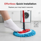 🧹🧼 Chenille Spin Mop Head Replacement – Ultra-Absorbent Microfiber Refill Pads | Wet & Dry Use | Machine Washable | Fits Most Spin Mops ✨