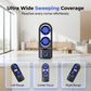 🌬️Dual-Head Desktop Tower Fan 100-Speed Stepless - Powerful Airflow for Home & Office❄️