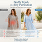 👗Women's V-Neck 3/4 Sleeve Maxi Dress – Elegant Flowy Long Dress ✨