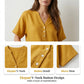 👚LAST DAY 50% OFF🌟🎁Women's Short Sleeve Shirt and Long Pants Set