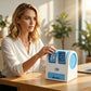 🌬️Portable Dual-Outlet Fan with Ice Drawer– Ultra Quiet Cooling 🔥🌬️