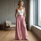 🌷Elegant Discount-🌼Women's High-Waist Pleated Wide-Leg Pants🌸
