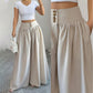 🌷Elegant Discount-🌼Women's High-Waist Pleated Wide-Leg Pants🌸