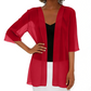 🏆LAST DAY SALE: ONLY ￡12.8!!🎁✨Women's Chiffon Open Front Cardigan Loose– Soft & Breathable🔥