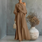 Women's Off-Shoulder Top and Wide-Leg Pants Set